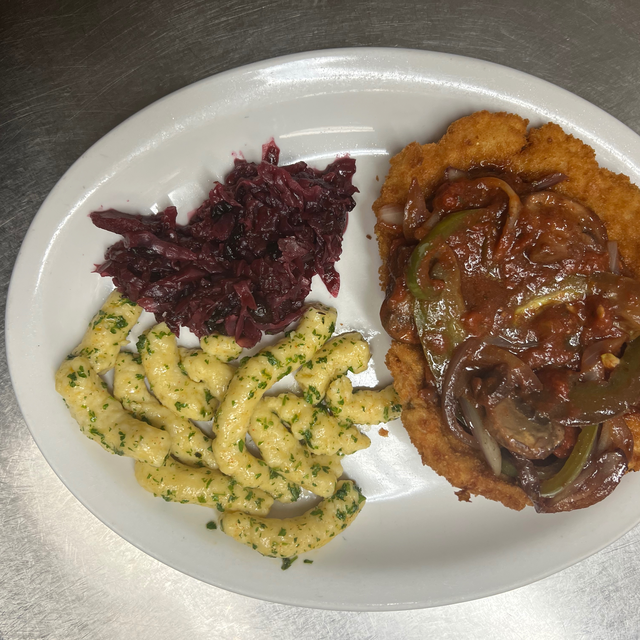 Zigeuner (Gypsy) Schnitzel.