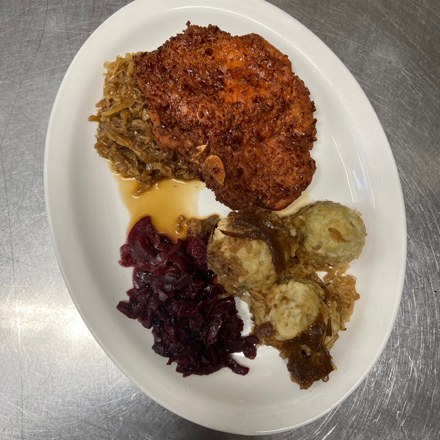 Pretzel Pork Chop.